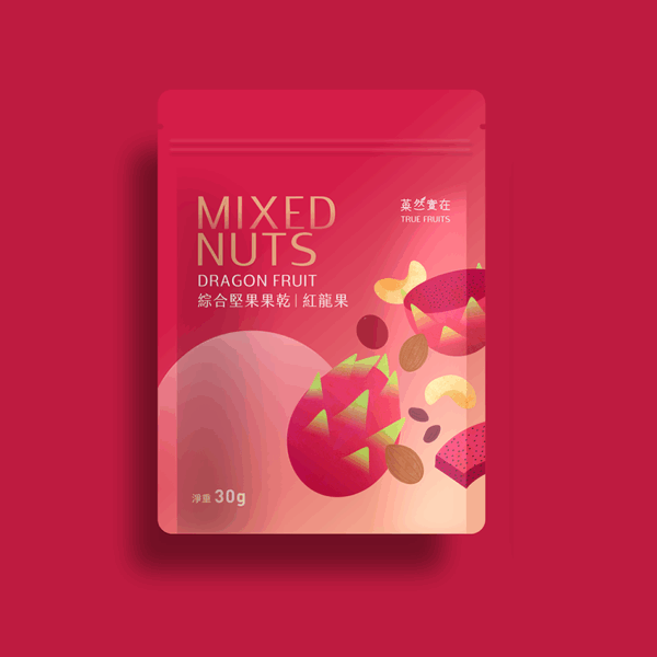 綜合堅果果乾 | 紅龍果